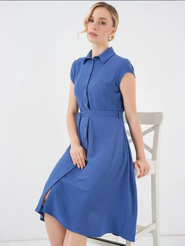 Bigdart - Vestidos camiseiros em azul