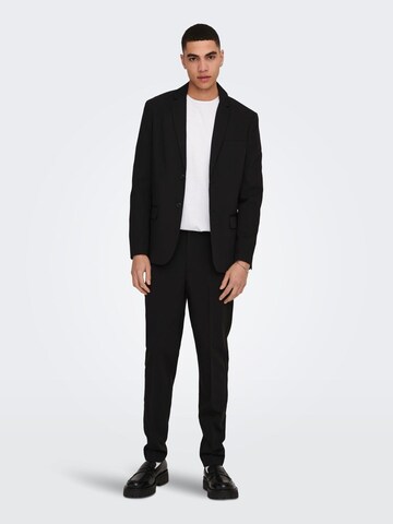 Only & Sons - Regular Fit Jaqueta 'EVE' em preto