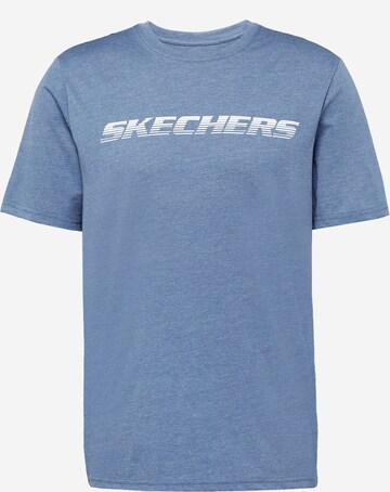 SKECHERS Funkční tričko 'MOTION' – modrá: přední strana