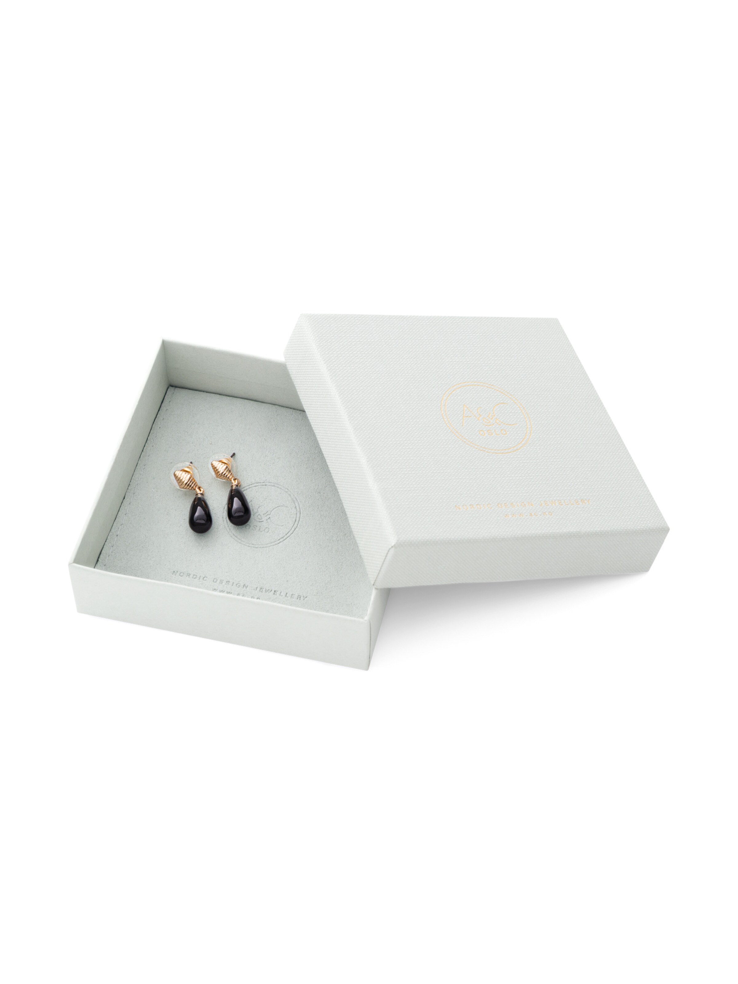 A&C Oslo – Nordic Design Jewellery Ohrhänger 'Vintage Drops' in Gold