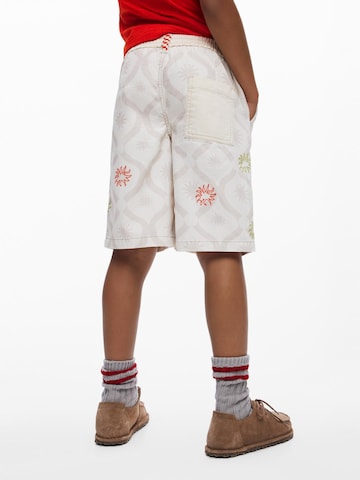 Desigual regular Παντελόνι σε λευκό