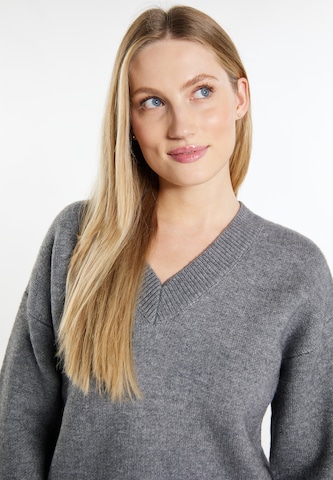 DreiMaster Klassik Pullover 'Casnagie' in Grau