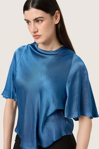 Chemisier 'SLMilu Katharine' SOAKED IN LUXURY en bleu