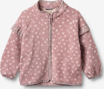 WHEAT - Casaco de velo 'Ellena' em rosa: frente