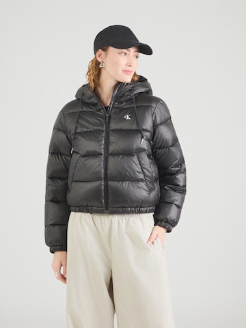 Veste d’hiver Calvin Klein Jeans en noir : devant