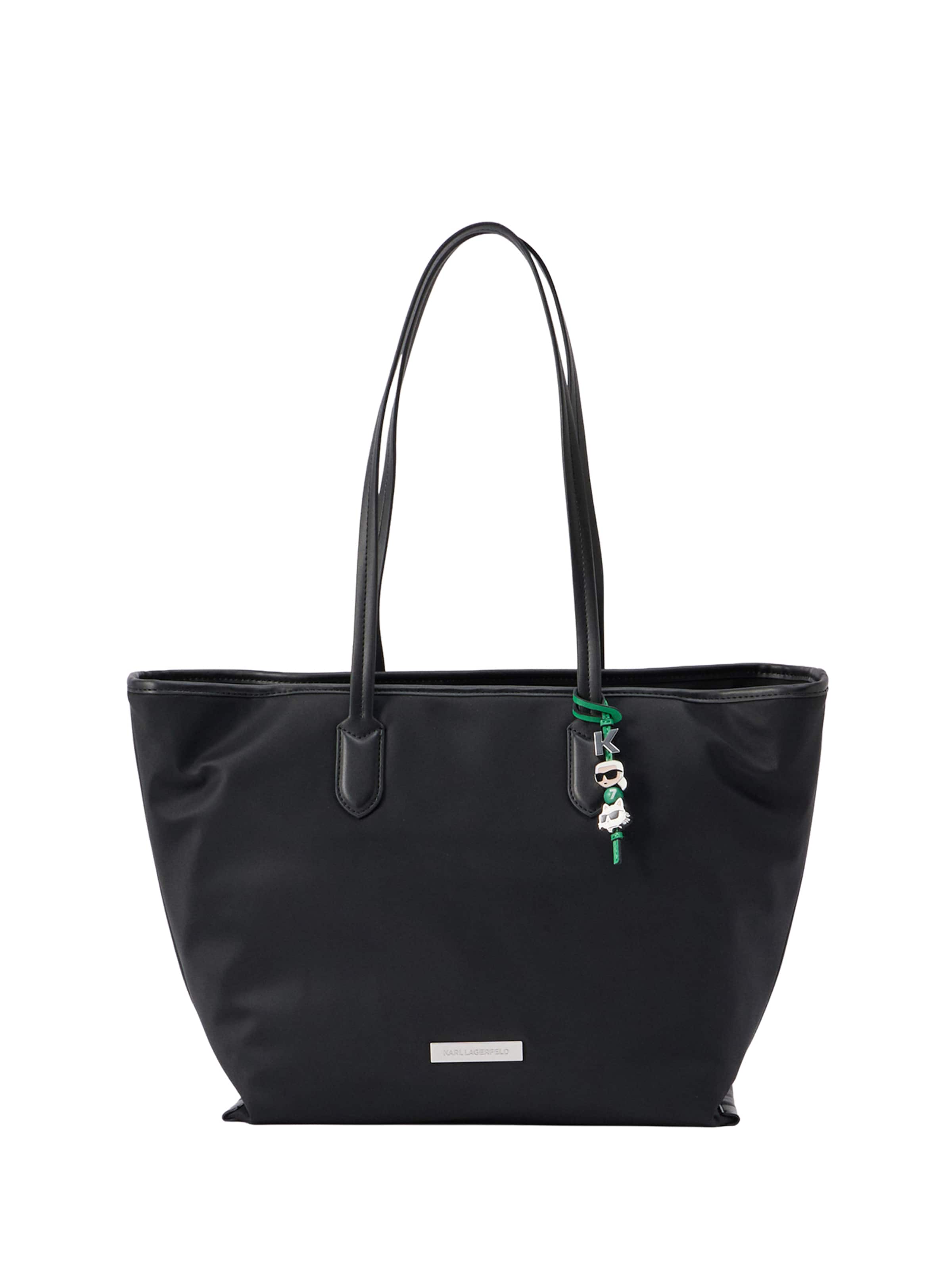 Karl Lagerfeld "Чанта тип ""Shopper""" 'IKON' в черно: отпред