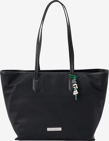 Karl LagerfeldShopper torba 'IKON' - crna boja: prednji dio