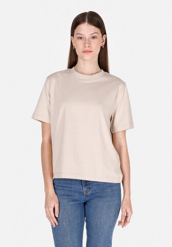 T-shirt Colin's en beige : devant