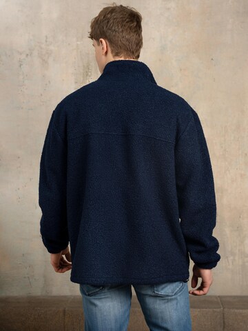 cut my fashion Fleece jacket 'Danas' in Blue
