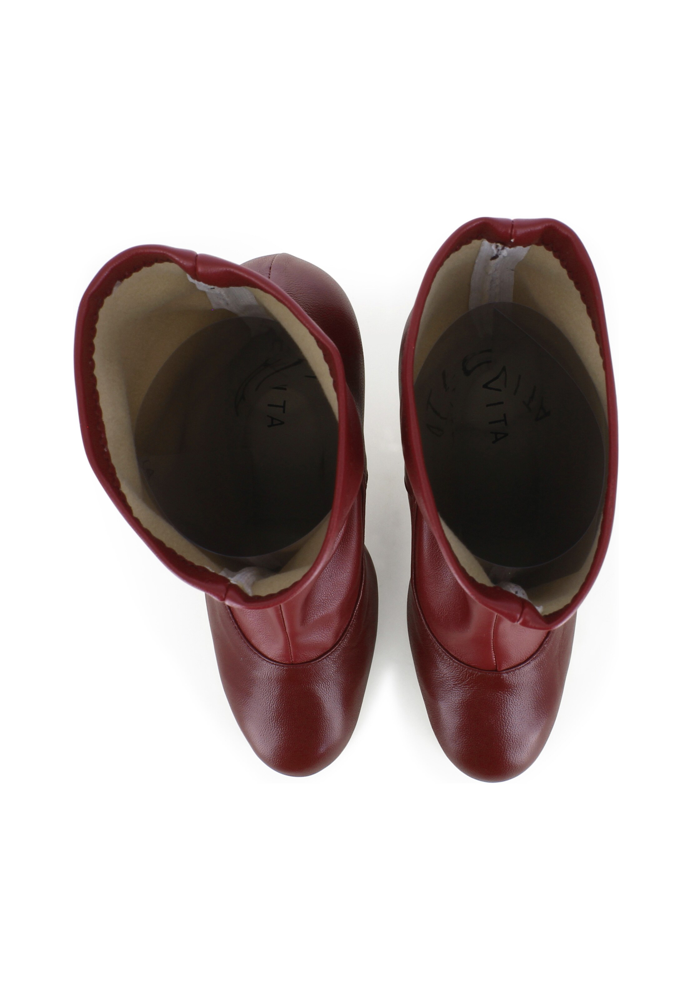 Bottes 'CRISTINA' EVITA en rouge