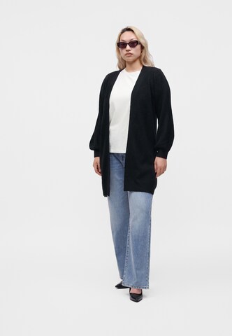 Vero Moda Curve - Casaco de malha 'VMRUBELLEFILE' em preto