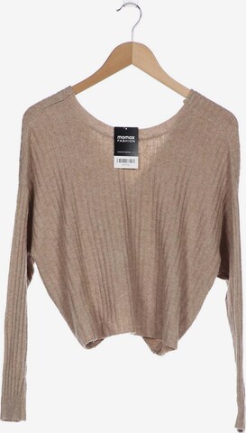 PIECES Pullover M in Beige: predná strana