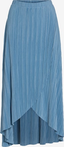 Jupe 'VIPlis' VILA en bleu : devant