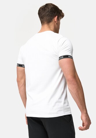 INDICODE JEANS Shirt 'Lutzy' in Weiß