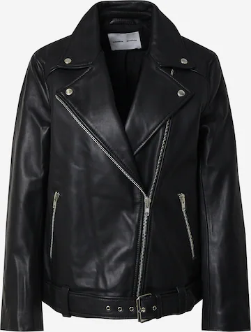 juoda Samsøe Samsøe Demisezoninė striukė 'Sawinona': priekis