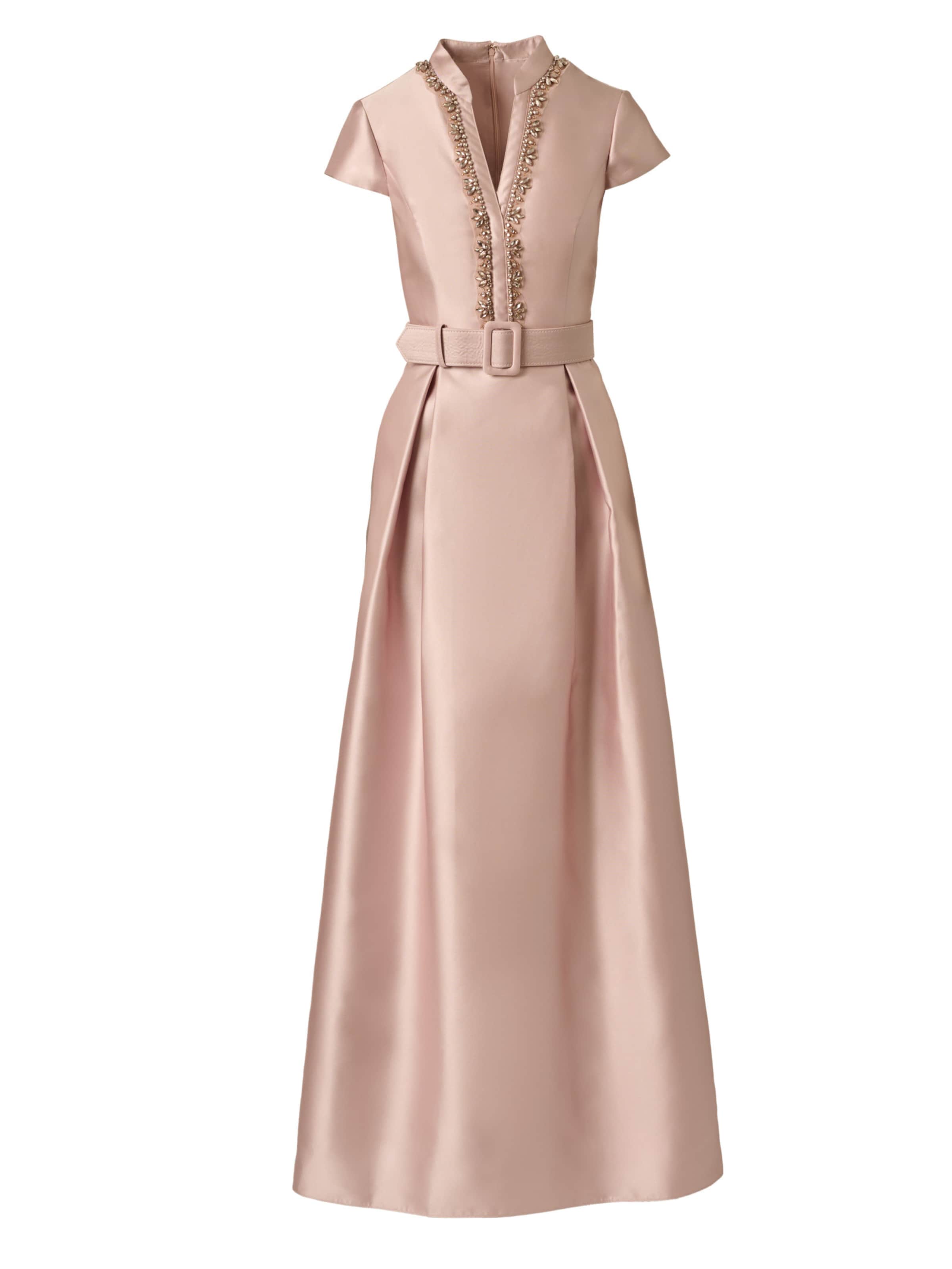 Adrianna Papell Jurk in Roze: voorkant