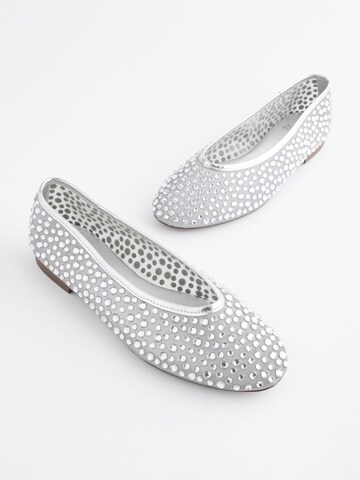 Ballerines 'Forever Comfort' Next en argent