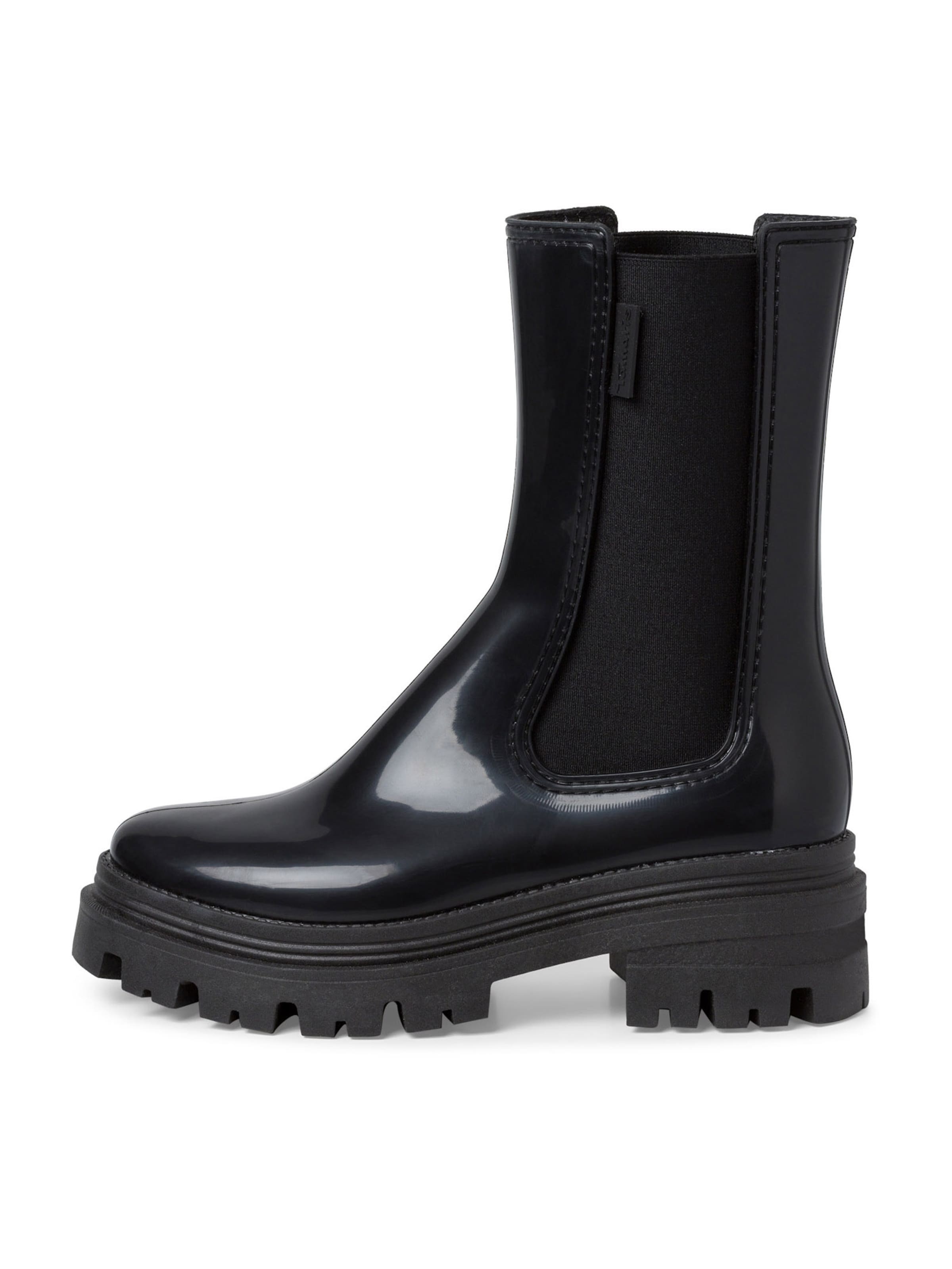 Tamaris Chelsea boots in Black