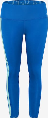 Jette Sport Skinny Leggings in Blue: front