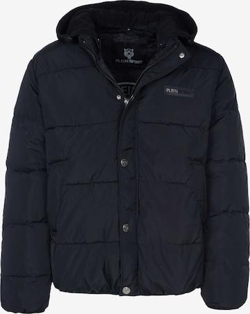 Philipp Plein Winterjacke 'Plein Sport Jacke' in Schwarz: Vorderseite