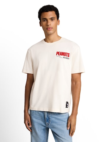 TOM TAILOR DENIM Тениска в бяло
