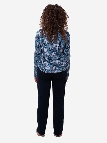 Ammann Pajama 'Night & Home' in Blue