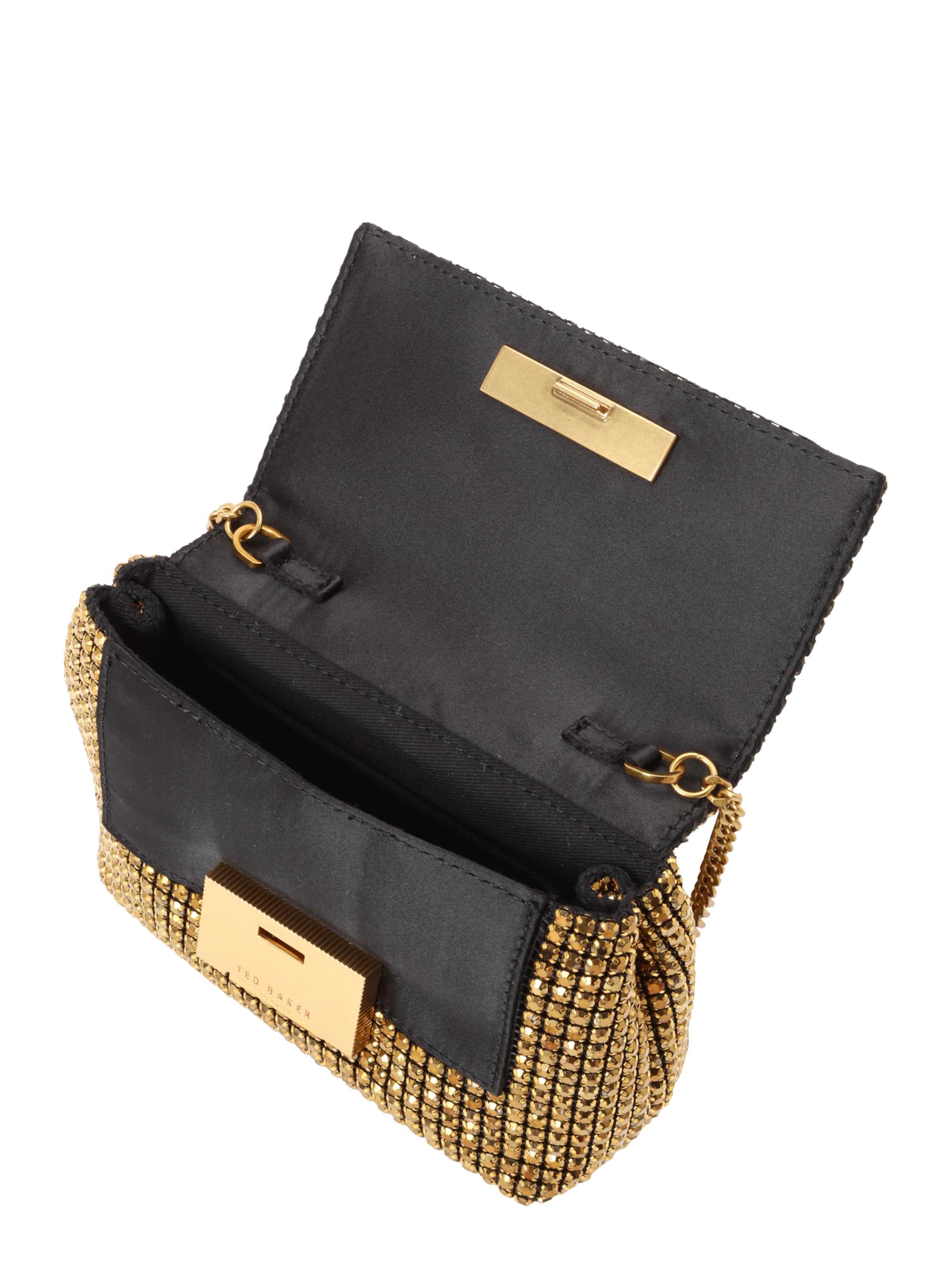 Ted Baker - Bolso de hombro en oro