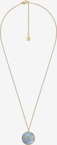 FOSSIL Kette in Blau: Vorderseite