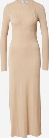 LeGer by Lena Gercke Knit dress 'Sina' in Beige: front