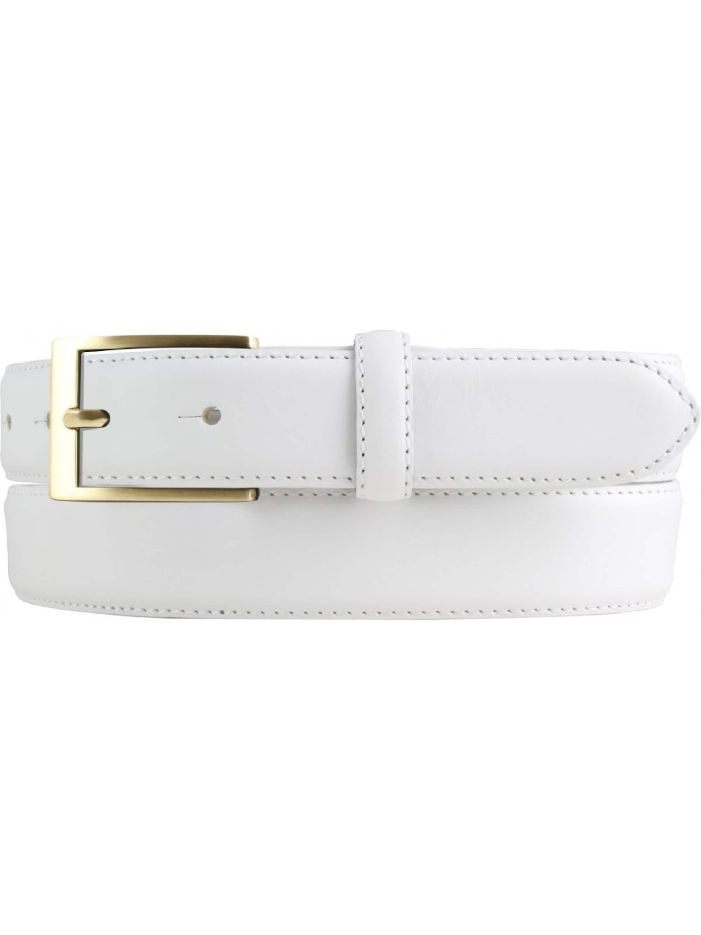 BELTINGER Belt 'Monzae' in White: front