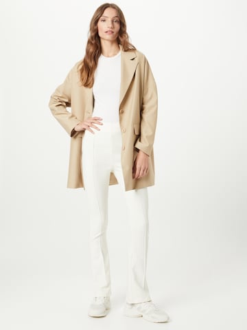 Misspap Flared Broek in Beige