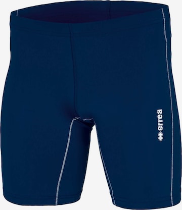 Errea Skinny Workout Pants 'Hypnos Xv' in Blue: front