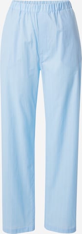 Lindex Панталон пижама в синьо: отпред