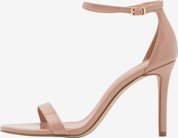 Sandales à lanières 'Brazen' Madden Girl en beige : devant