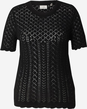 ONLY Carmakoma Pullover 'CARSaga' in Schwarz: Vorderseite