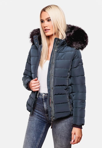 NAVAHOO Winterjacke 'Miamor' in Blau