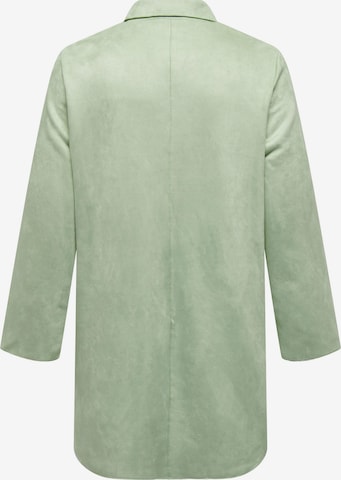 Manteau mi-saison 'Joline' ONLY Carmakoma en vert