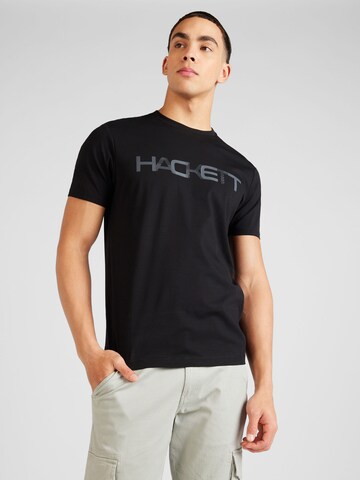 T-Shirt Hackett London en noir : devant