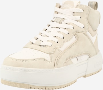 BUFFALO High-Top Sneakers in Beige: front