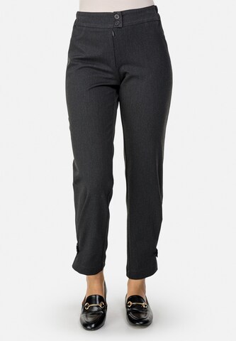 Loosefit Pantalon HELMIDGE en gris : devant