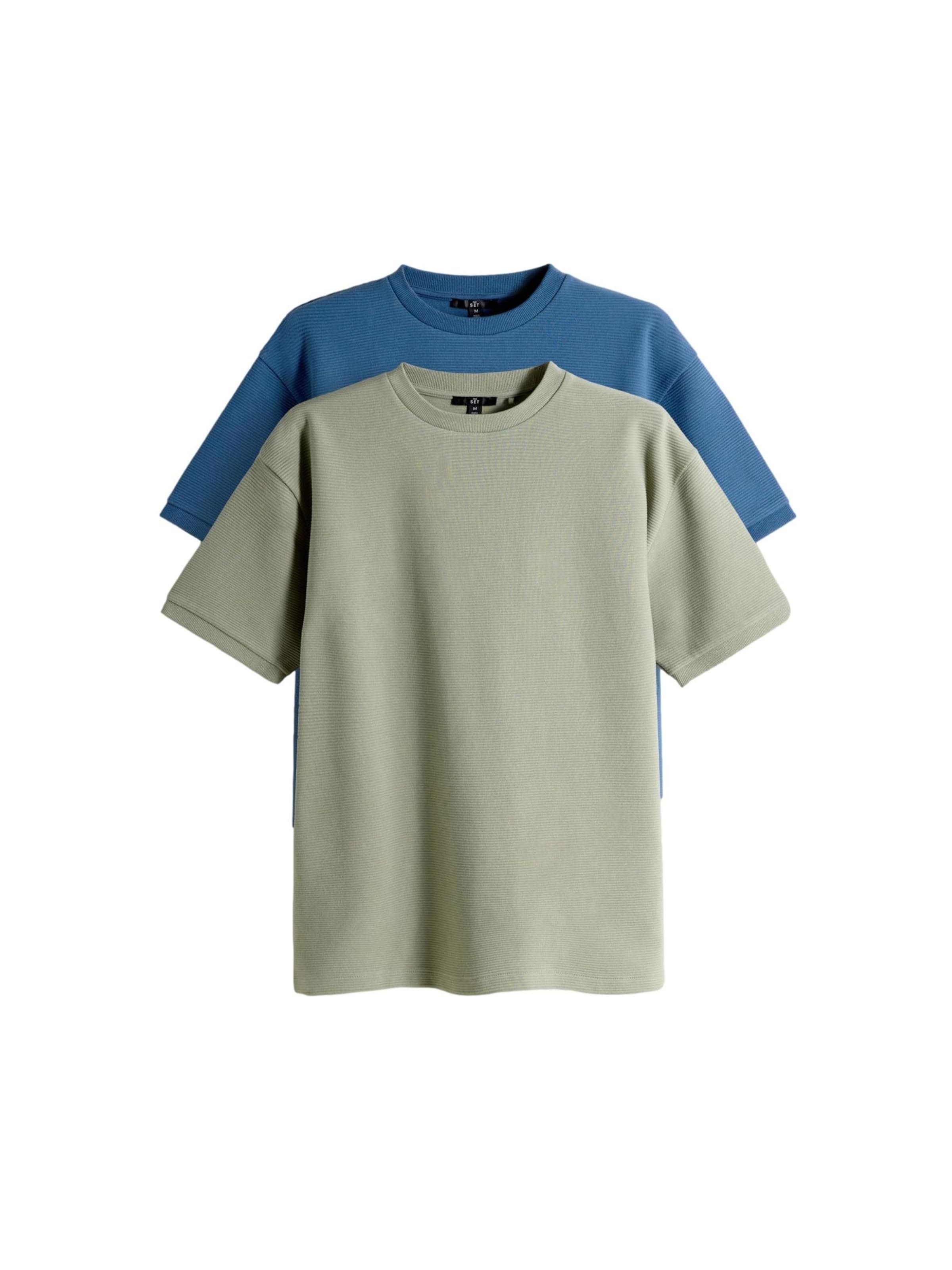 The Set Póló - kék: elől