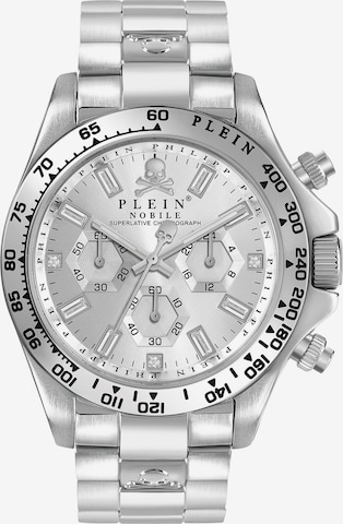 Philipp Plein Analoguhr in Silber: predná strana