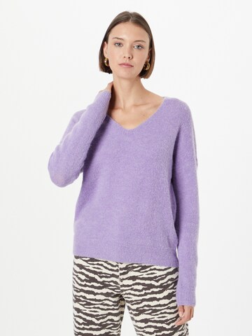 MSCH COPENHAGEN Sweater in Purple: front