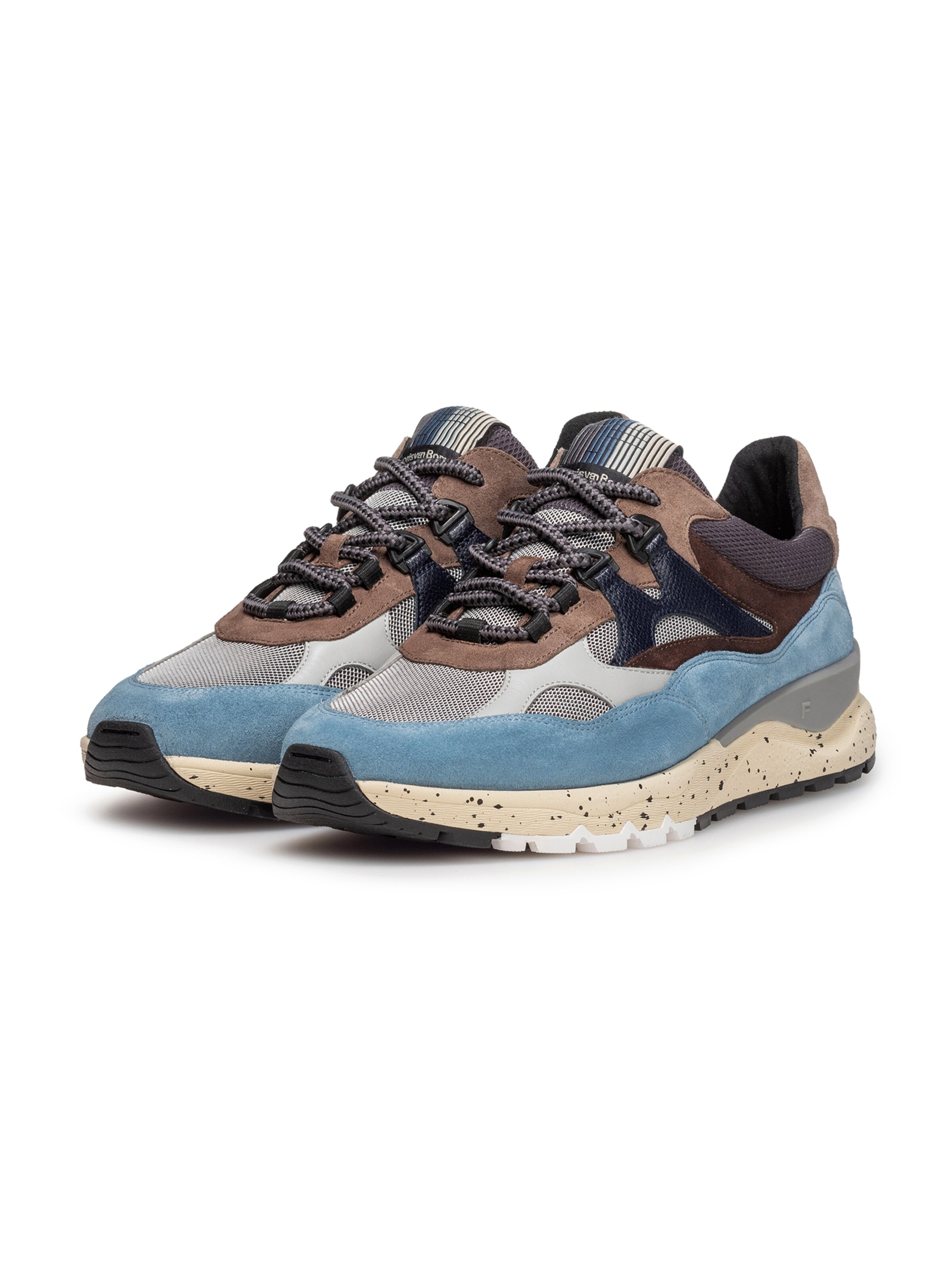 Floris van Bommel Sneakers laag 'De Treener 05' in Blauw