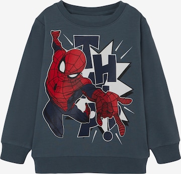 NAME IT Sweatshirt 'JASP SPIDERMAN' in Grau: predná strana