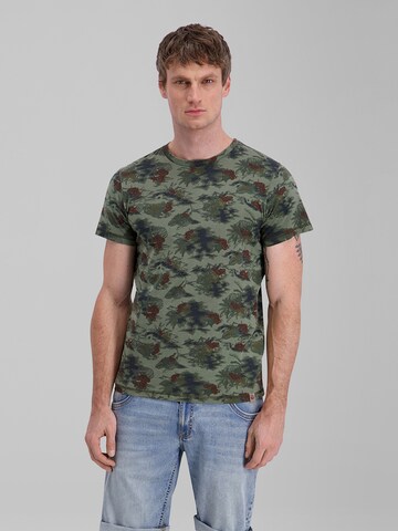 TIMEZONE T-Shirt 'Print' in Grün: Vorderseite