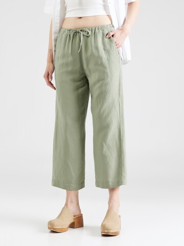 Lindex Loosefit Broek 'Bella' in Groen: voorkant