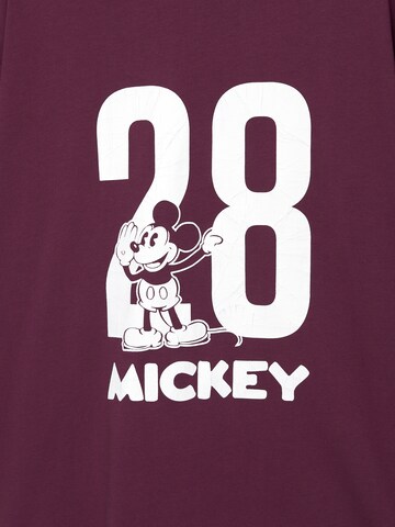 Pull&Bear Póló 'MICKEY 28' - piros