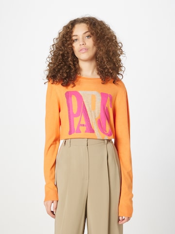 Key Largo - Pullover 'Lyon' em laranja: frente