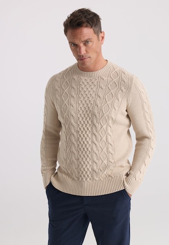 Felix Hardy Pullover in Beige: Vorderseite
